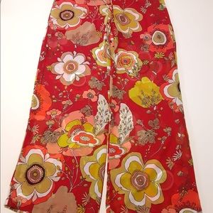 Flower Beachwear Pants